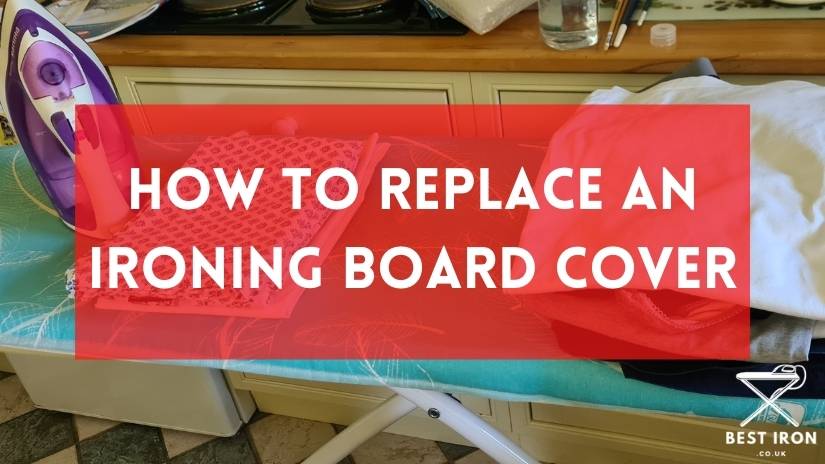 How to replace an ironing board cover